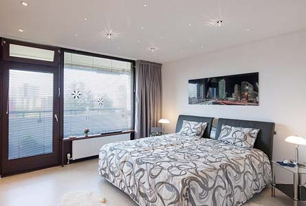 Schlafzimmerdecke PLAMECO Oberhausen - Spanndecke im Schlafzimmer - Schlafzimmerdecke renovieren